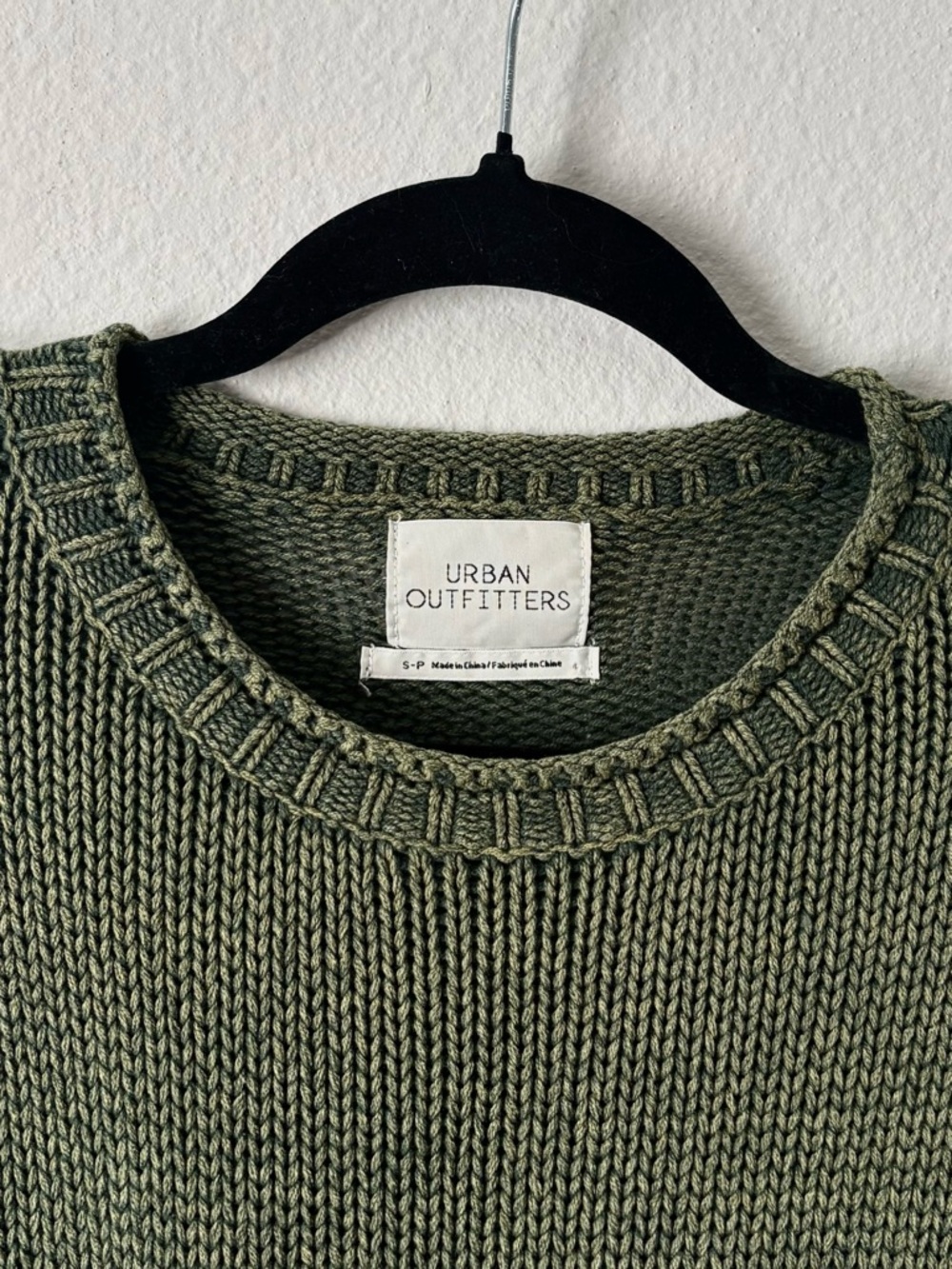Urban Outfitters Leona Slouchy Pocket Jumper in Green - Picture 4 of 7